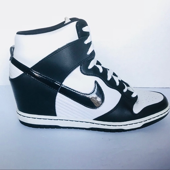 nike wedge sneakers size 10